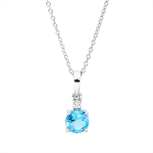 Collier 4er-Krappe 18 kt WG, mit ZÖ 40 cm, 42,5cm