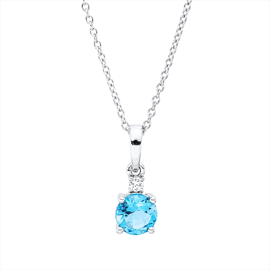 Collier 4er-Krappe 18 kt WG, mit ZÖ 40 cm, 42,5cm