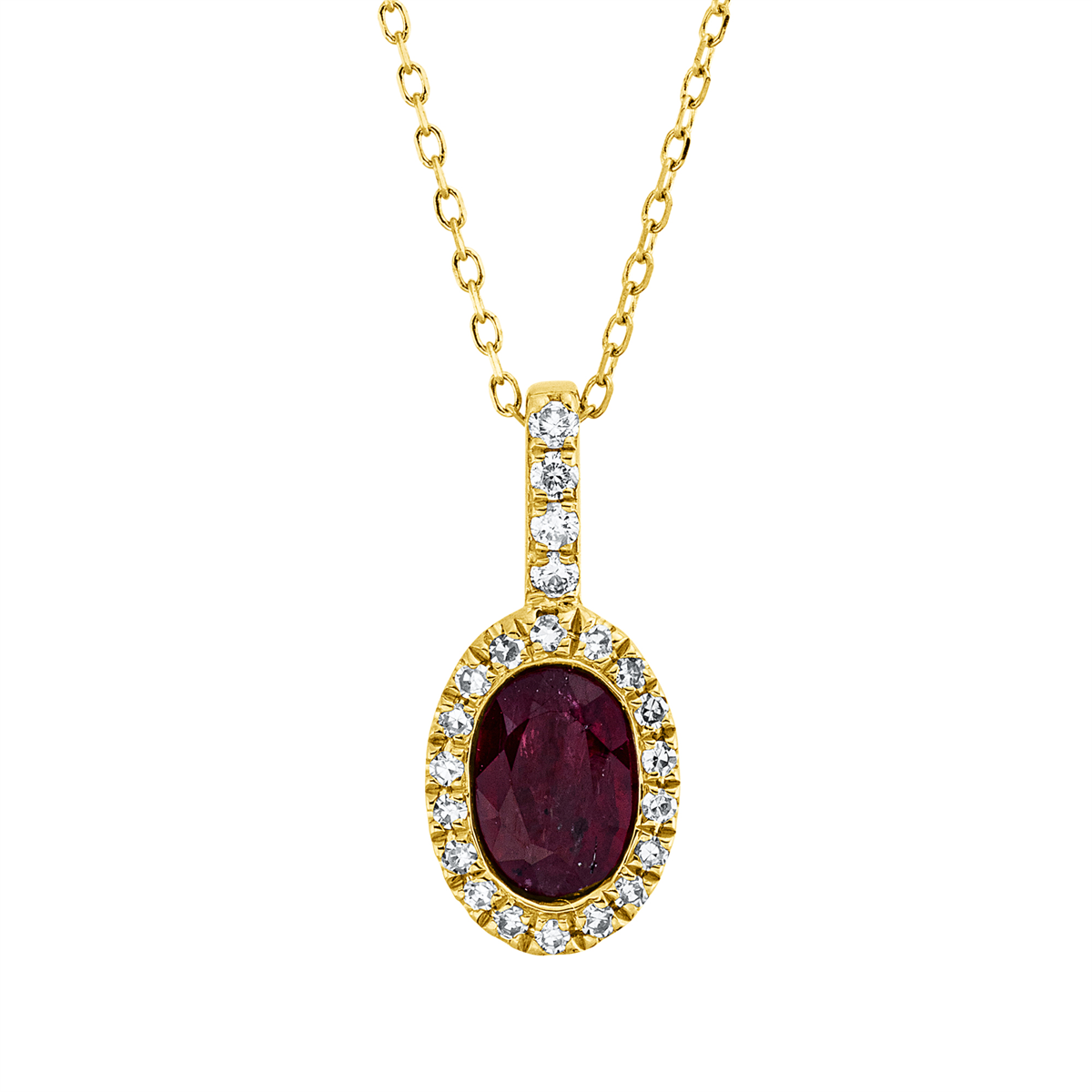 Collier 18 kt GG, mit ZÖ 43 cm