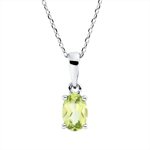 Collier 4er-Krappe 18 kt WG, mit ZÖ 43 cm
