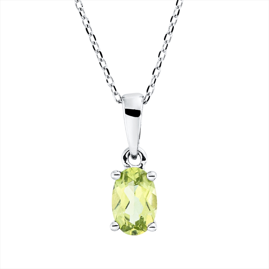 Collier 4er-Krappe 18 kt WG, mit ZÖ 43 cm