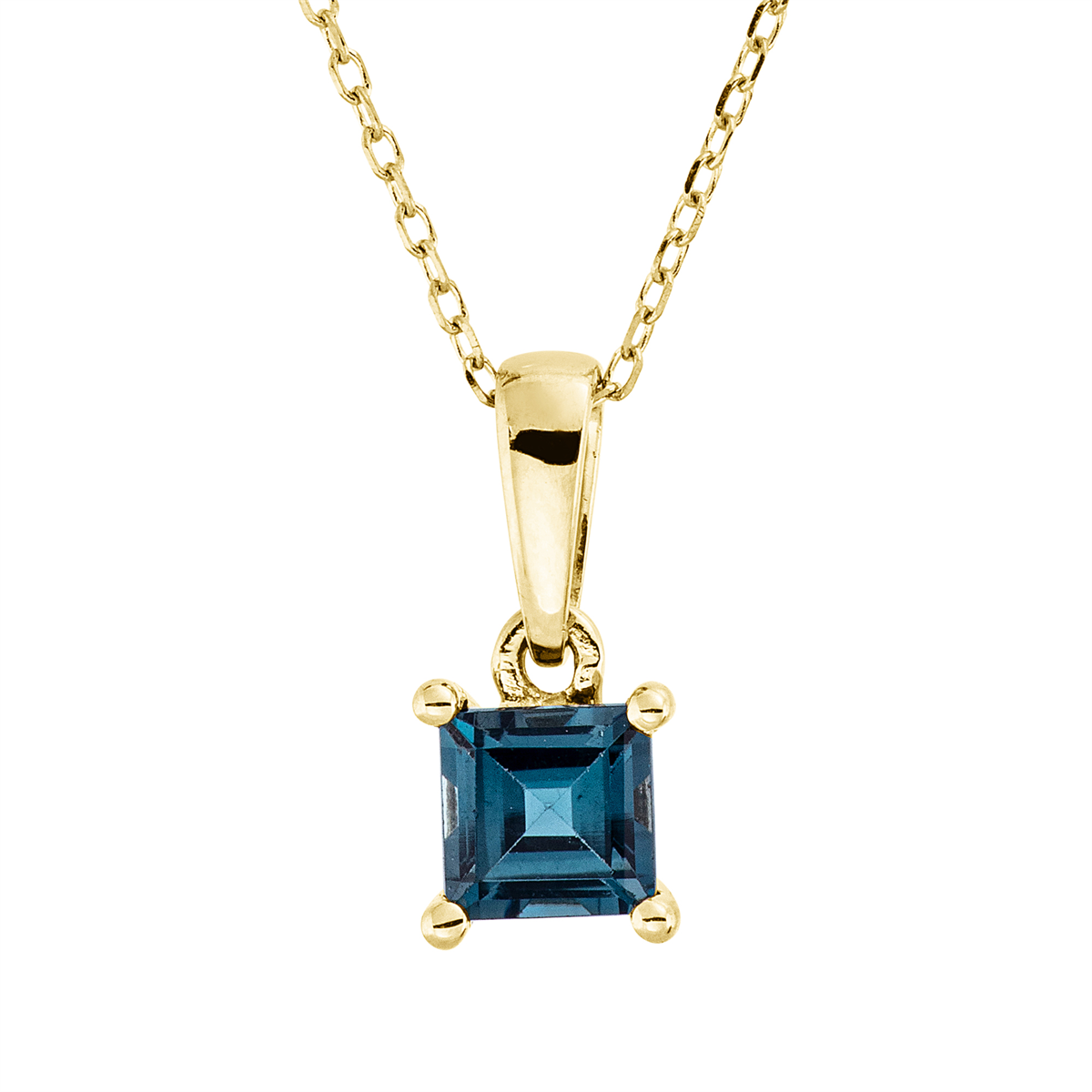 Collier 4er-Krappe 18 kt GG, mit ZÖ 43 cm