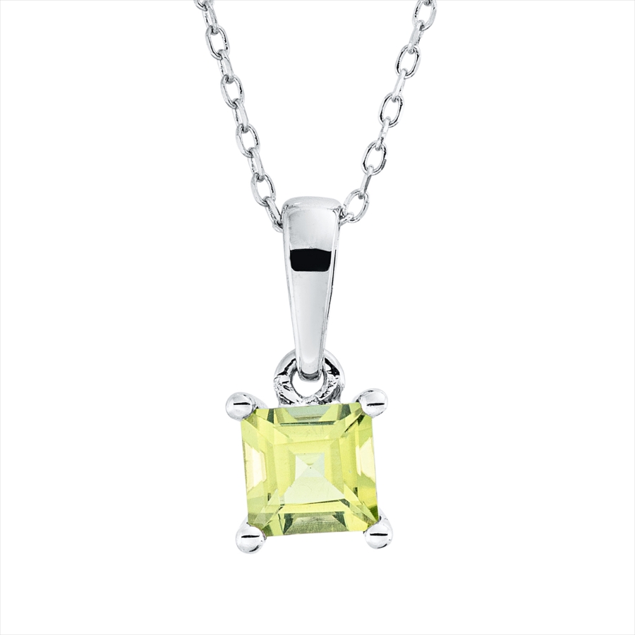 Collier 4er-Krappe 18 kt WG, mit ZÖ 43 cm