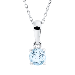Collier 4er-Krappe 18 kt WG, mit ZÖ 43 cm