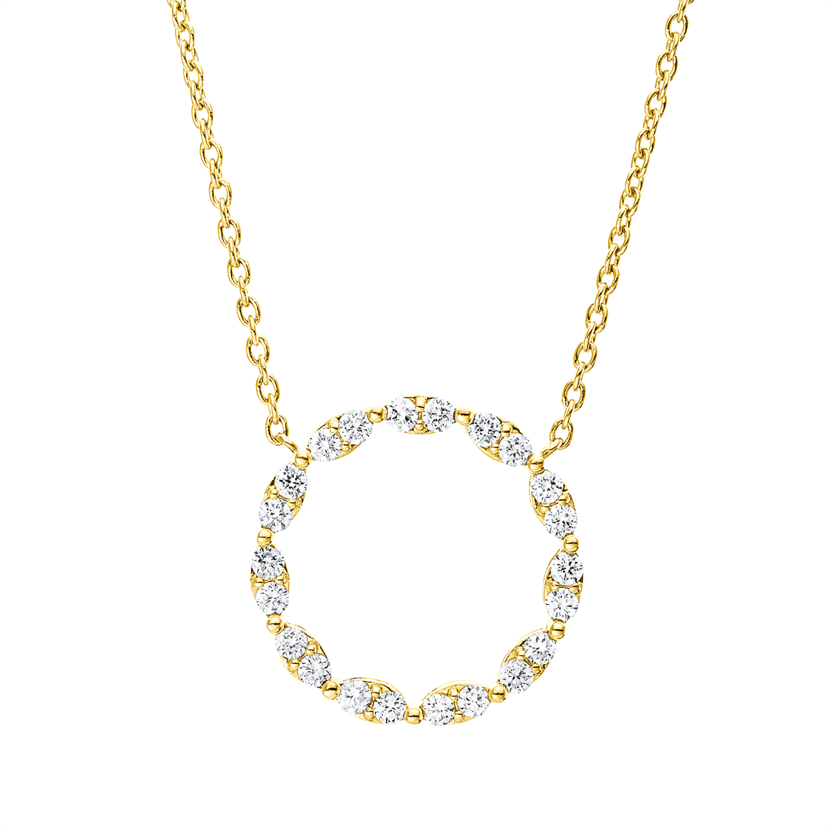 Collier 18 kt GG