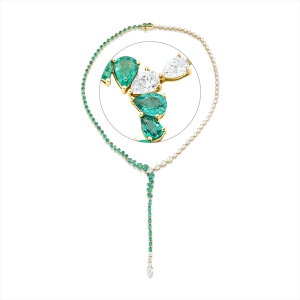 Collier 18 kt GG