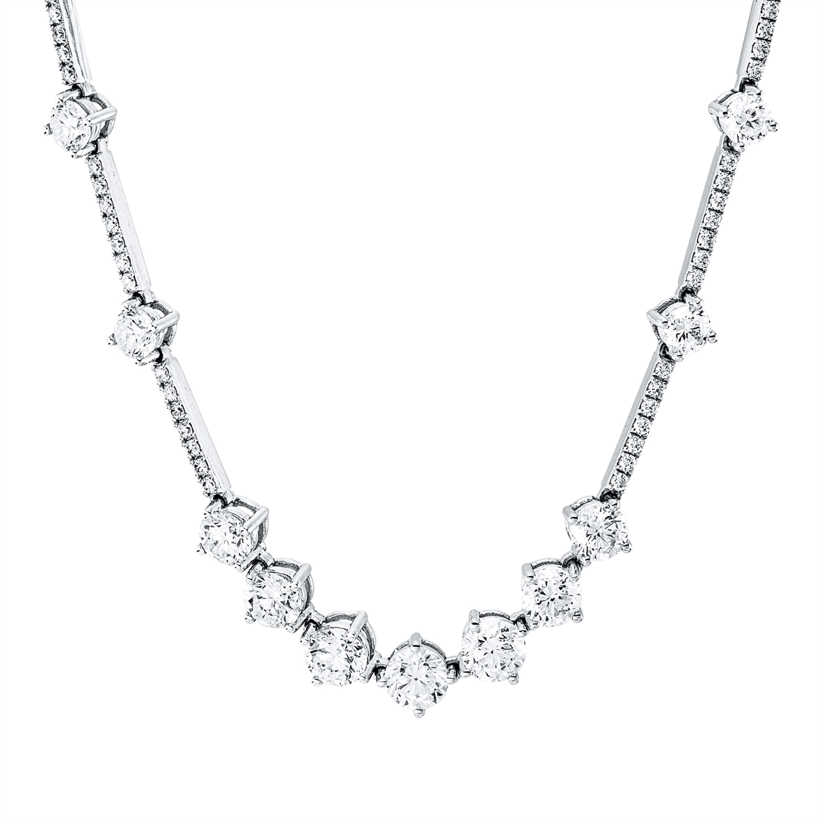 Collier 14 kt WG