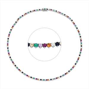 Collier 18 kt WG