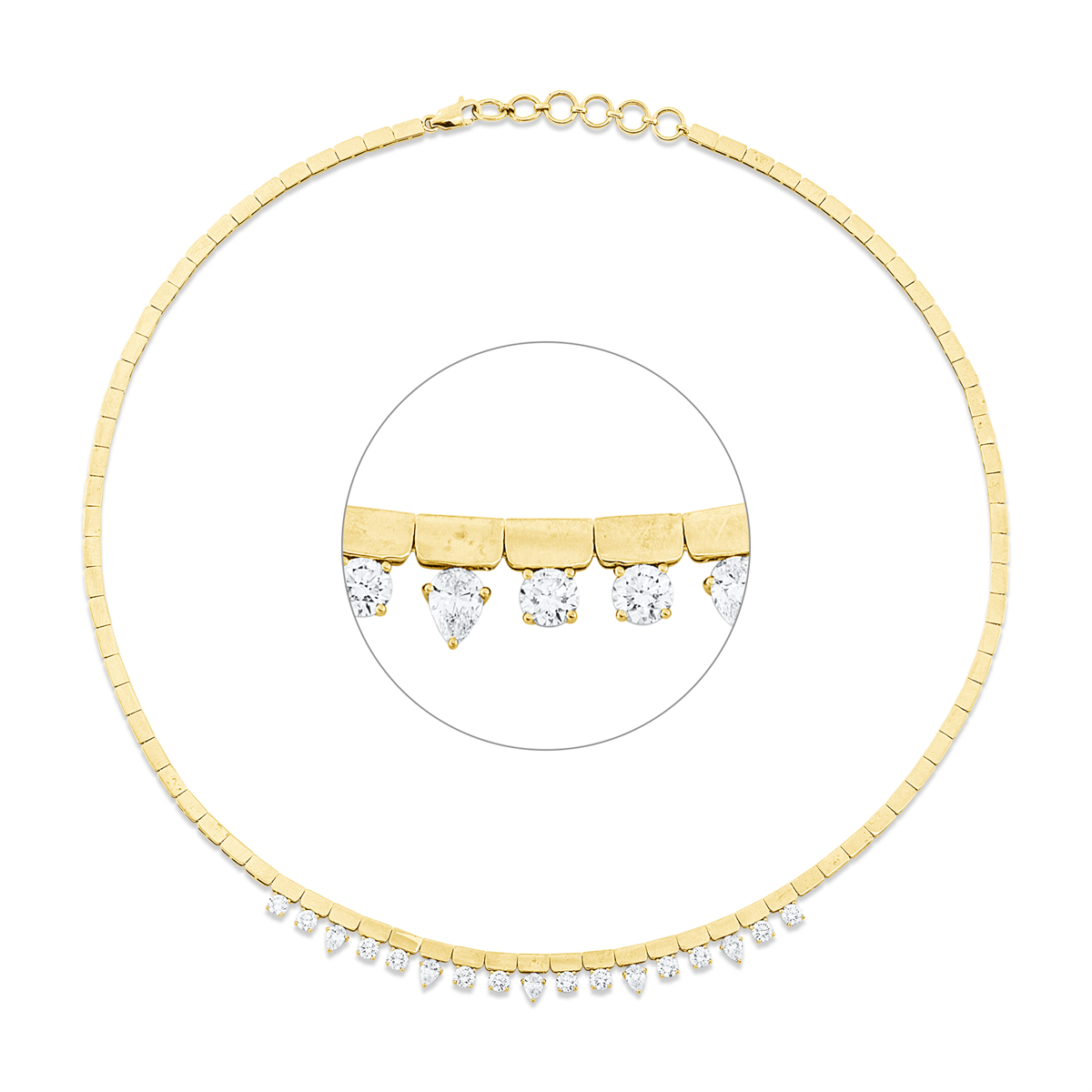 Collier 14 kt GG