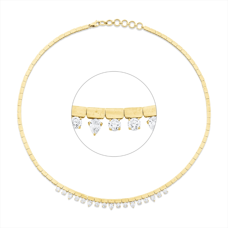 Collier 14 kt GG