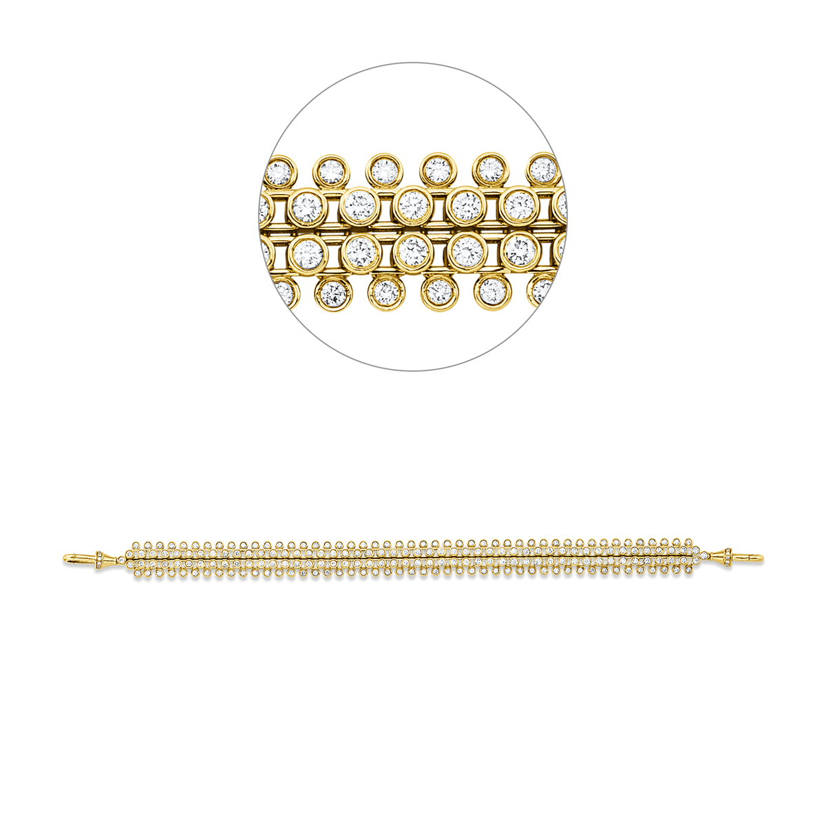 Collier 14 kt GG