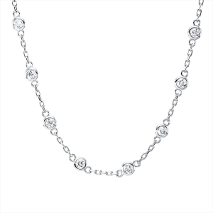 Collier Zarge 14 kt WG