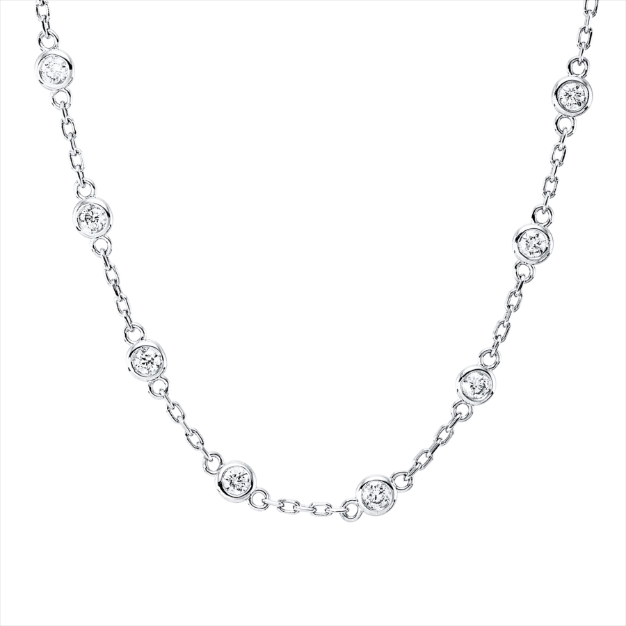 Collier Zarge 14 kt WG
