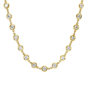 Collier Zarge 14 kt GG