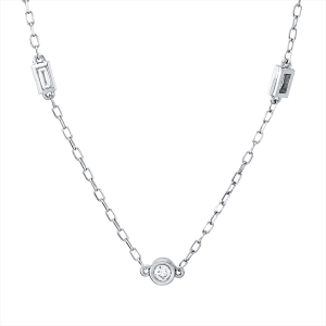 Collier 14 kt WG
