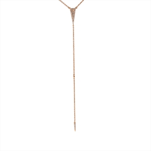 Collier 18 kt RG
