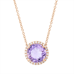 Collier 4er-Krappe 18 kt RG