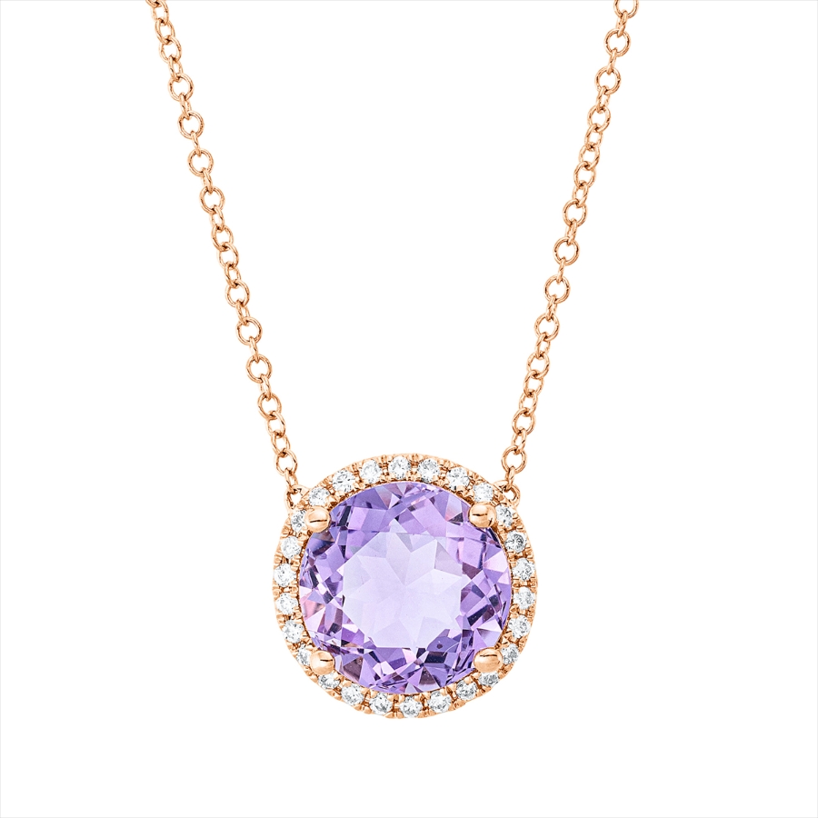 Collier 4er-Krappe 18 kt RG