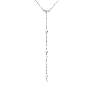 Collier 18 kt WG, adjustable