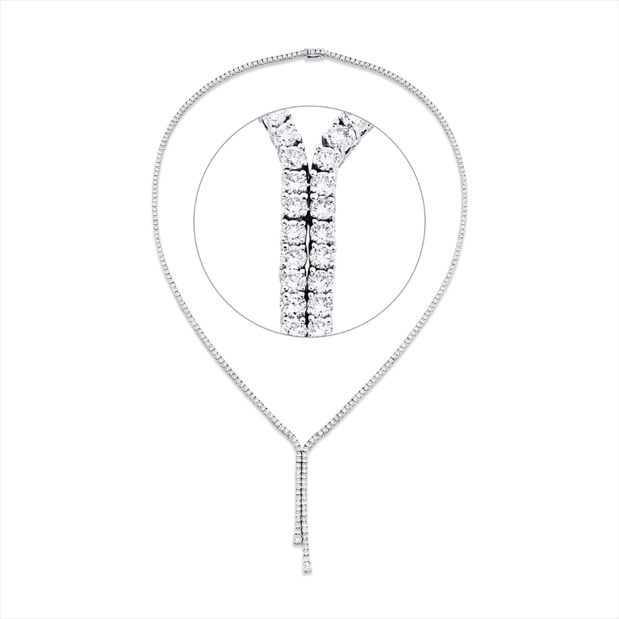 Collier 18 kt WG