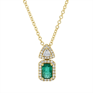 Collier 18 kt GG, mit ZÖ 40 cm