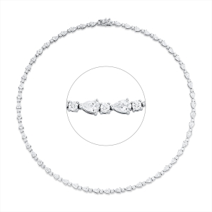 Collier 18 kt WG