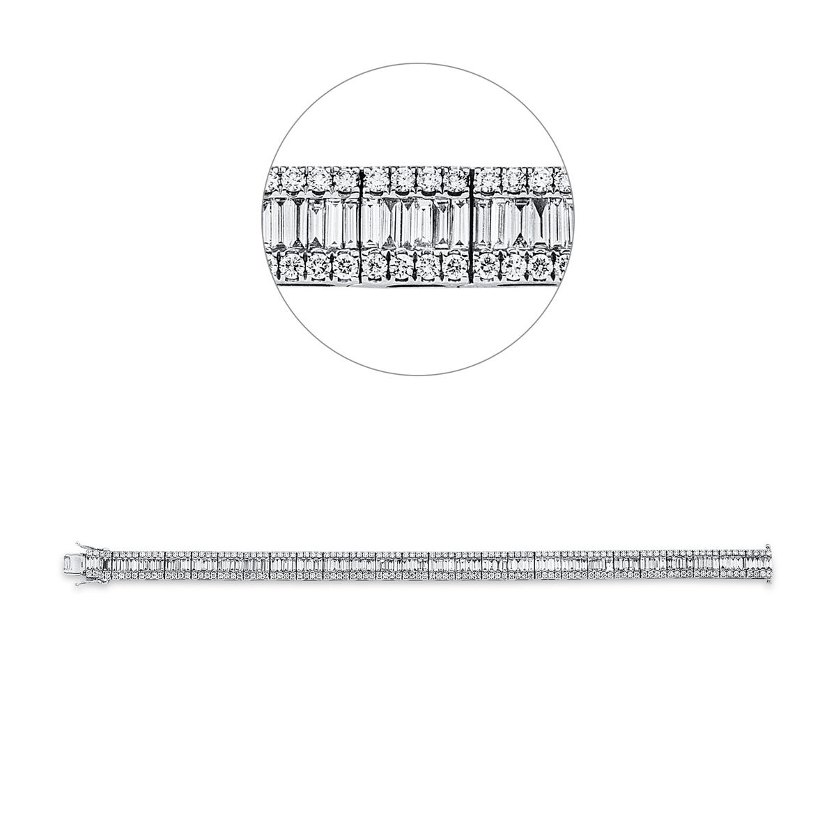 Armband 18 kt WG