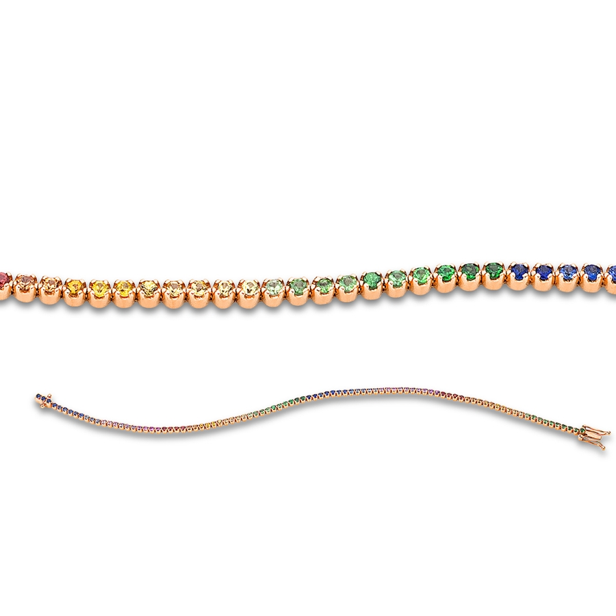 Armband 4er-Krappe 18 kt RG