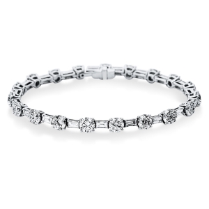Armband 18 kt WG, GIA: 15pcs
