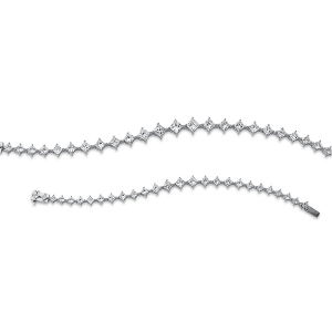 Armband 4er-Krappe 18 kt WG