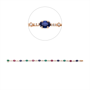 Armband 18 kt RG