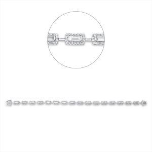 Armband 18 kt WG