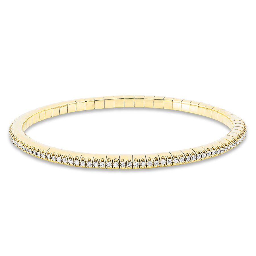 Armband 18 kt GG, Flex-Band, variabel
