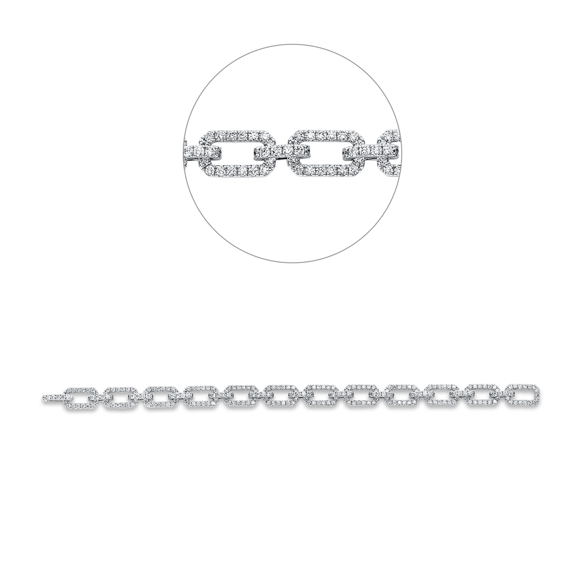 Armband 18 kt WG