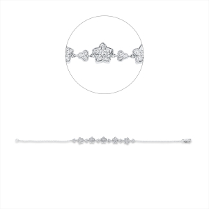 Armband 18 kt WG