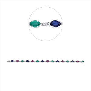 Armband 18 kt WG