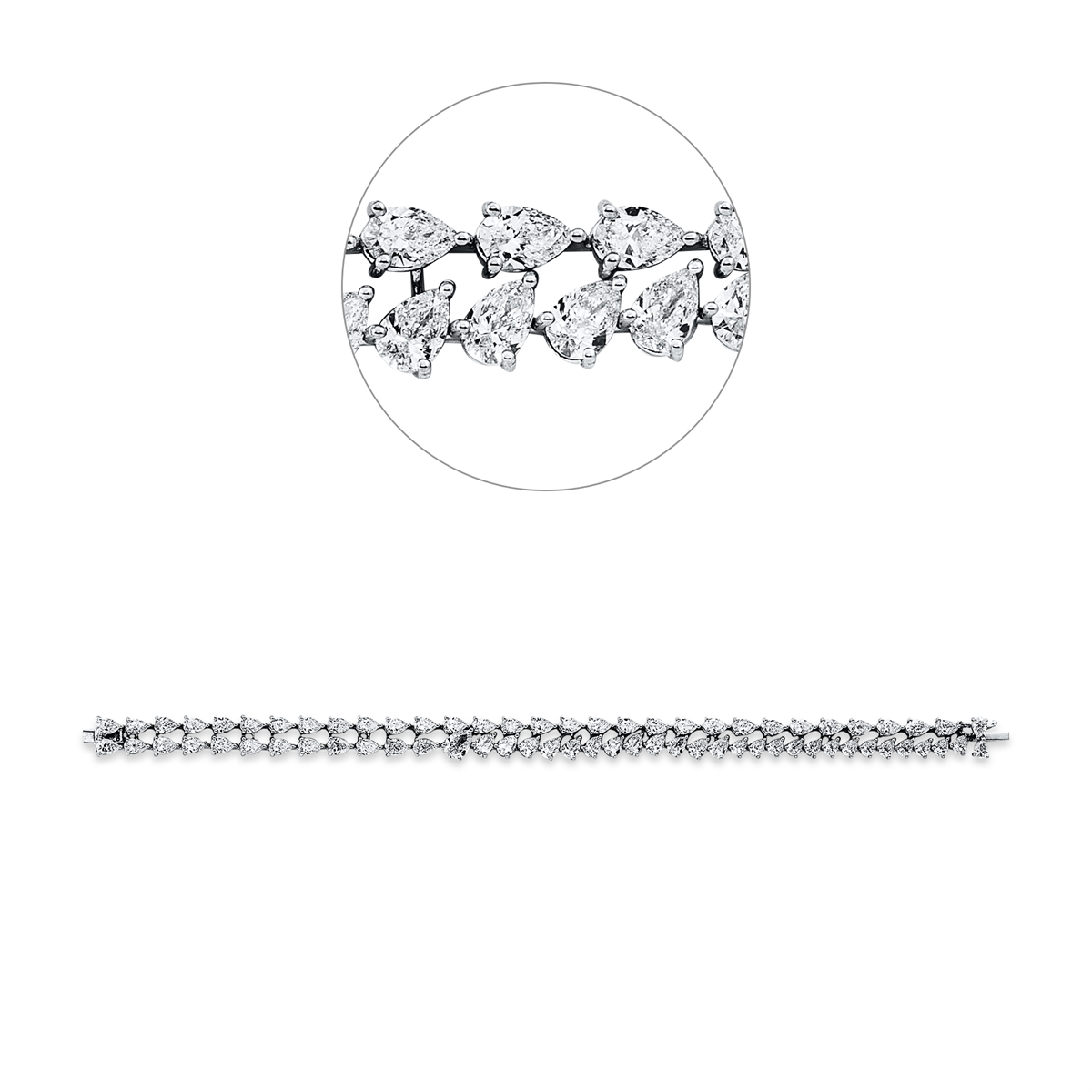 Armband 18 kt WG