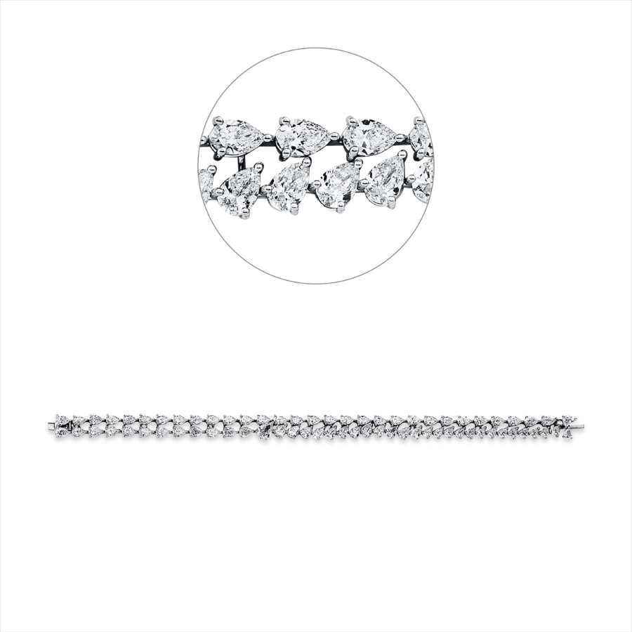 Armband 18 kt WG