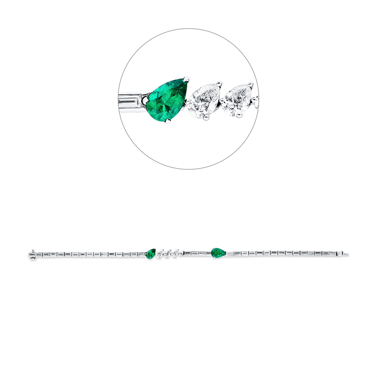 Armband 18 kt WG