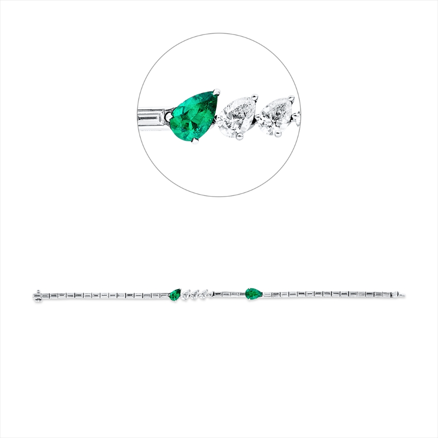Armband 18 kt WG