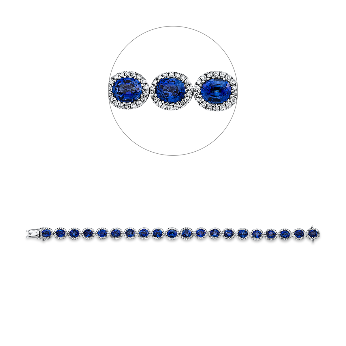 Armband 18 kt WG