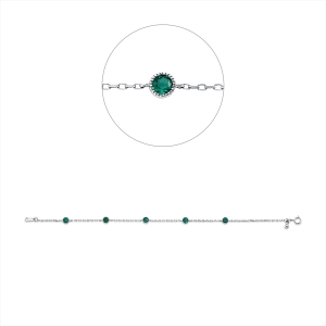 Armband 18 kt WG