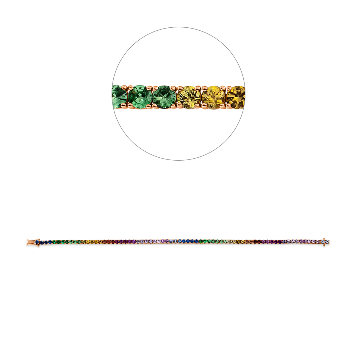 Armband 18 kt RG