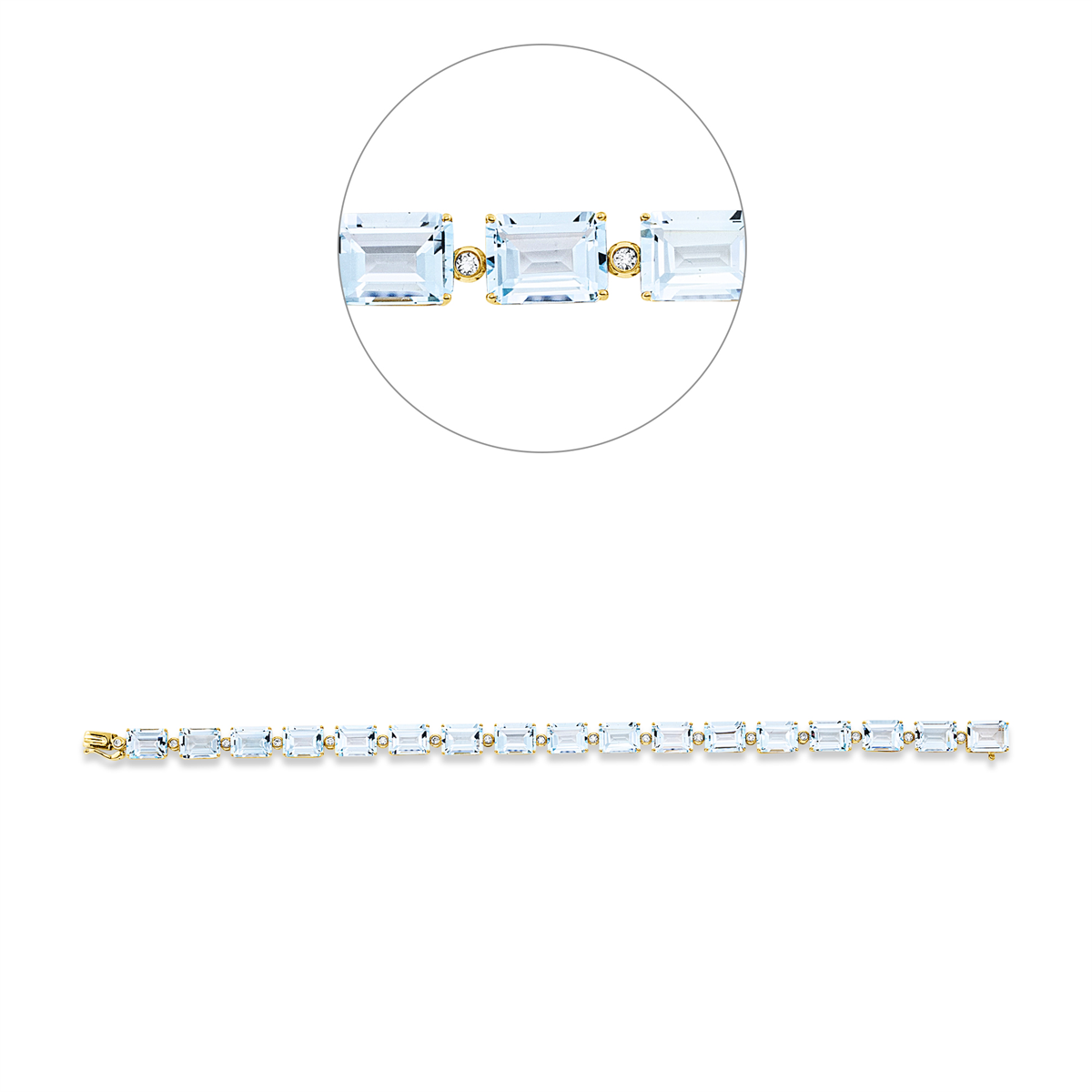 Armband 18 kt GG