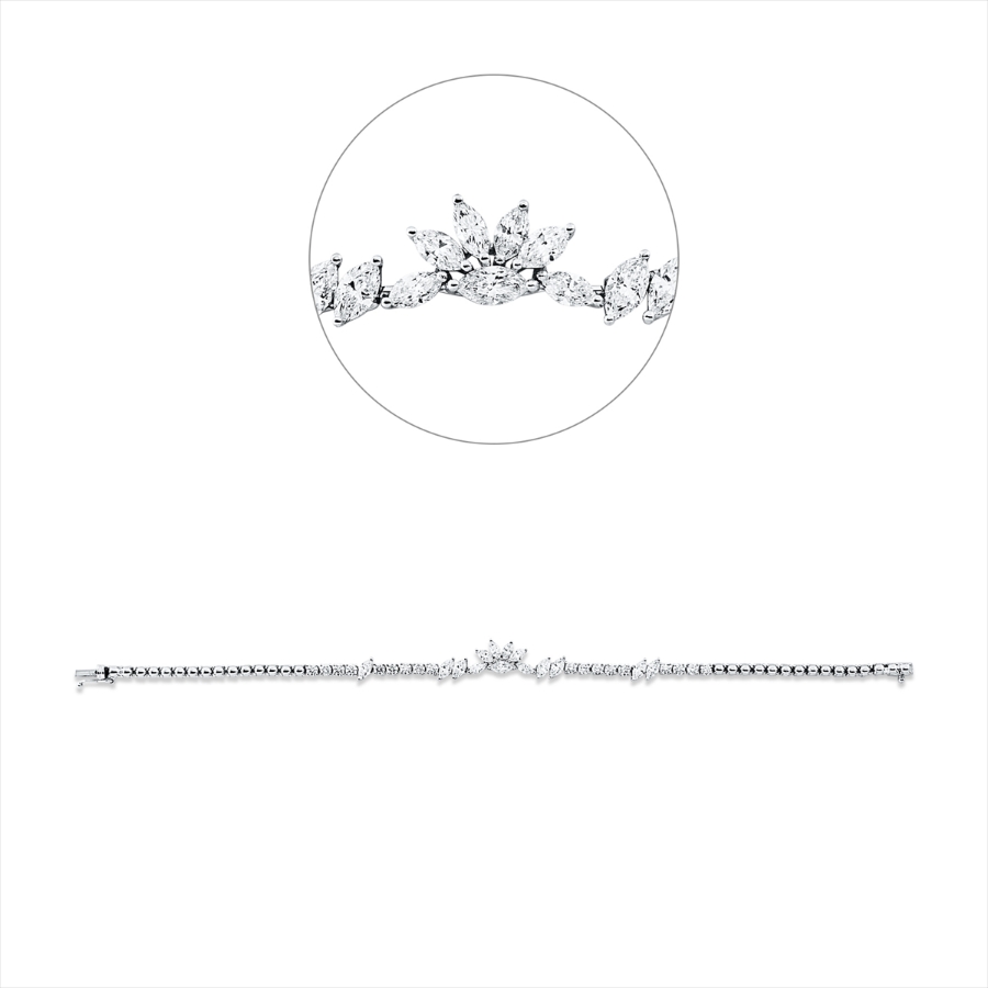 Armband 18 kt WG
