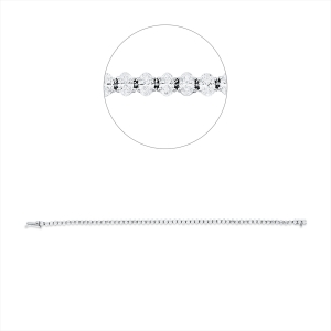Armband 18 kt WG