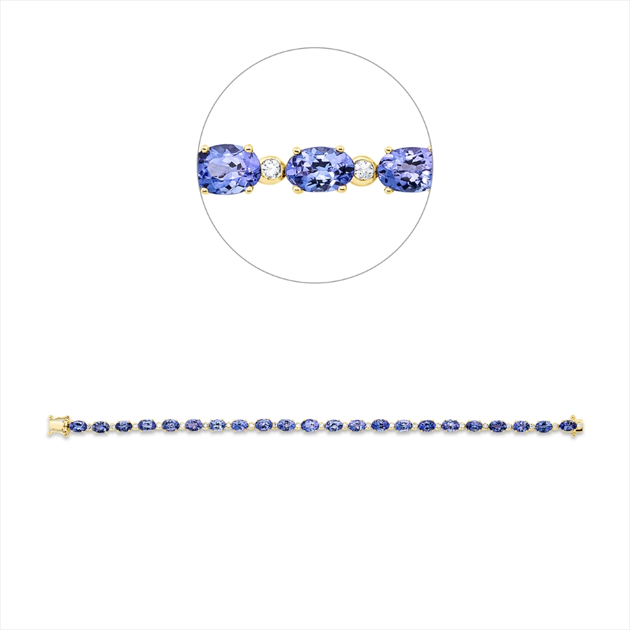 Armband 14 kt GG