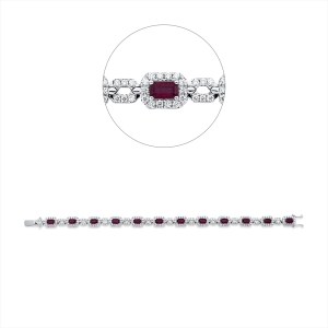 Armband 18 kt WG