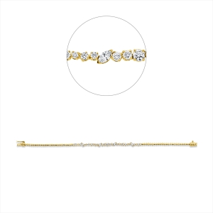 Armband 18 kt GG