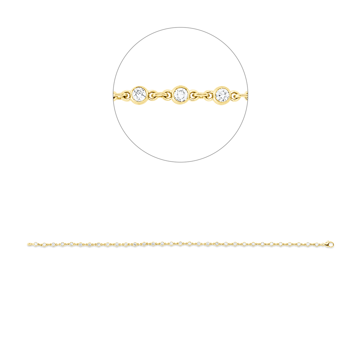 Armband 18 kt GG